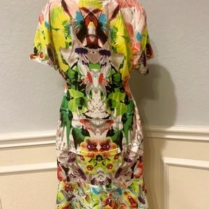 Flowing flower dress!